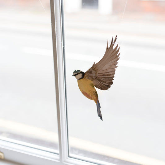 Blue Tit Decorative Bird Art